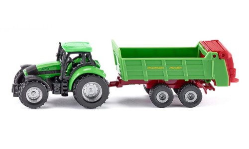 Siku Farmer-Traktor z przyczepą - Siku