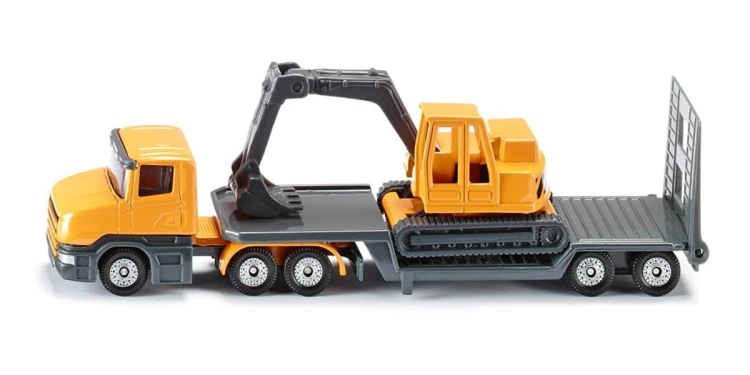 Siku seria 16 laweta z koparka - Siku