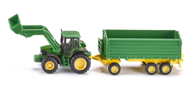 Siku Farmer traktor z przyczepą - Siku