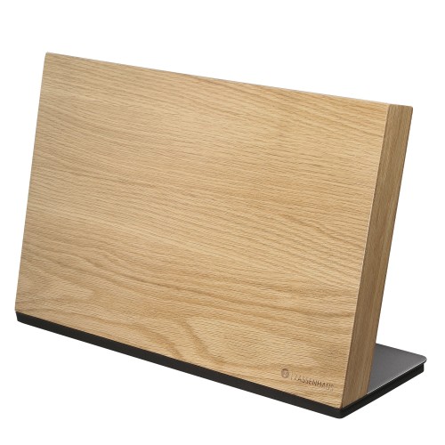 Blok na noże magnetyczny, na 8 noży, 36 x 12,5 x 23 cm, dąb