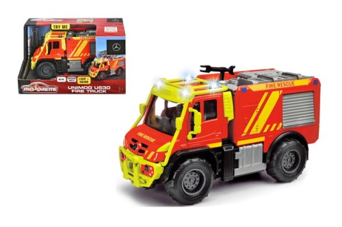 Majorette GS Straż pożarna Unimog 13 cm - Simba