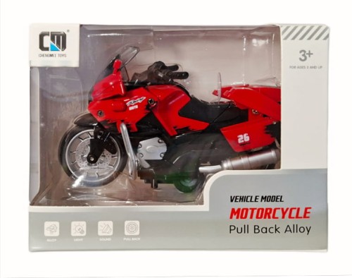 Pojazd motocykl ze światłem