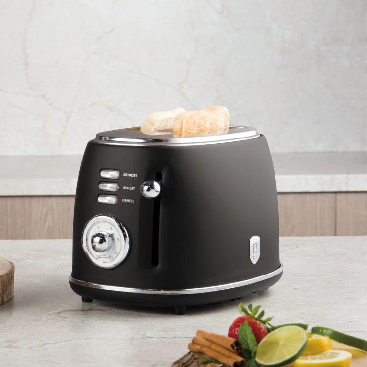 Toster opiekacz 850W BerlingerHaus Matte Black BH-9642