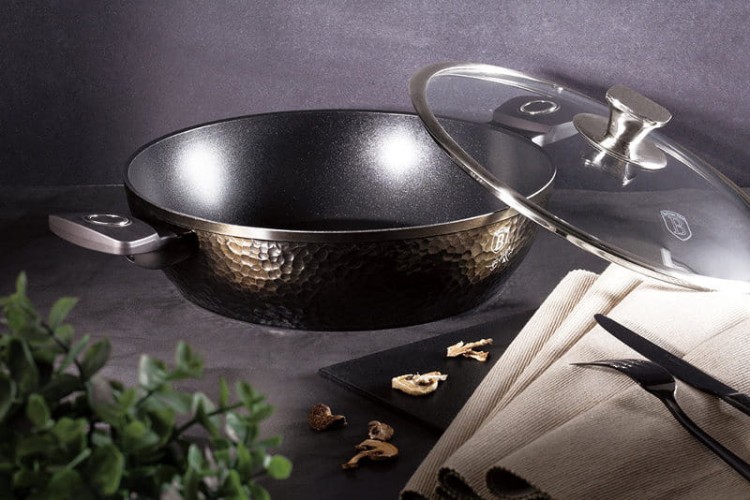 Garnek z pokrywką 28cm Berlinger Haus BH-6577 Primal Gloss