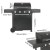 Grill gazowy ogrodowy XXL BerlingerHaus z rusztem żeliwnym BH-8605