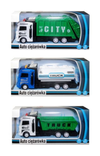 Auto w polskim opakowaniu ze światłem i dźwiękiem - SWEDE