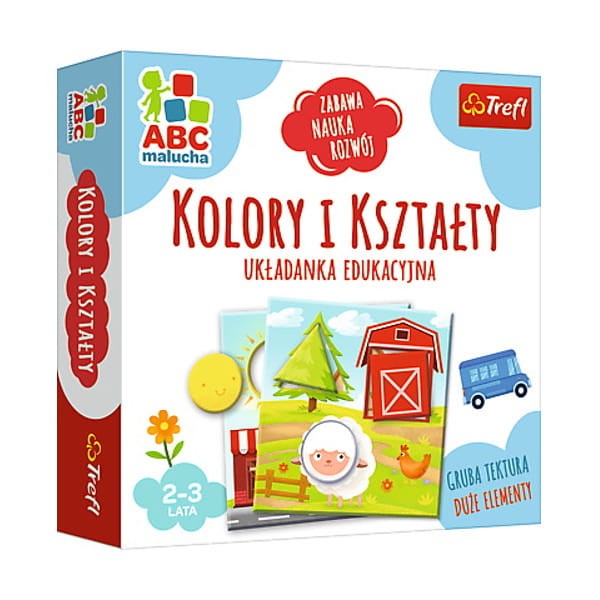 Gra Kolory i kształty ABC malucha - Trefl