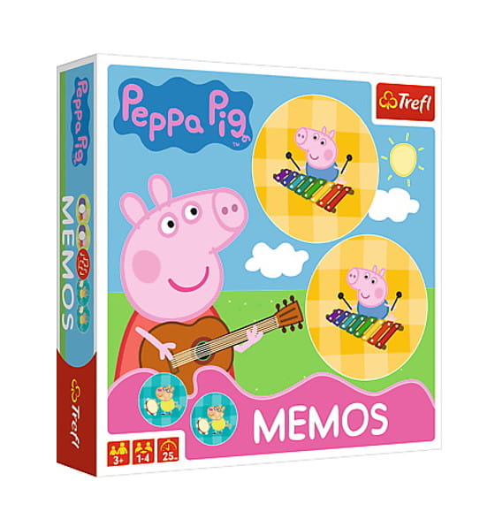 Gra Memos Świnka Peppa - Trefl