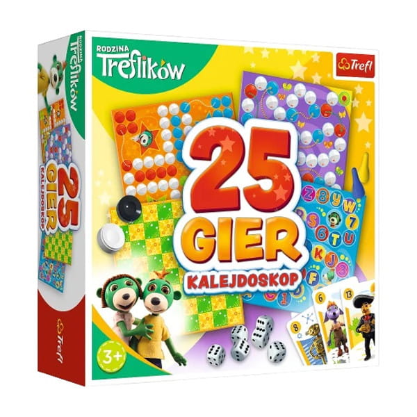 Kalejdoskop 25 gier rodzina Treflików - Trefl