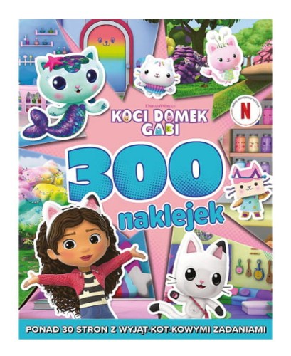 Koci Domek Gabi. 300 naklejek - Trefl