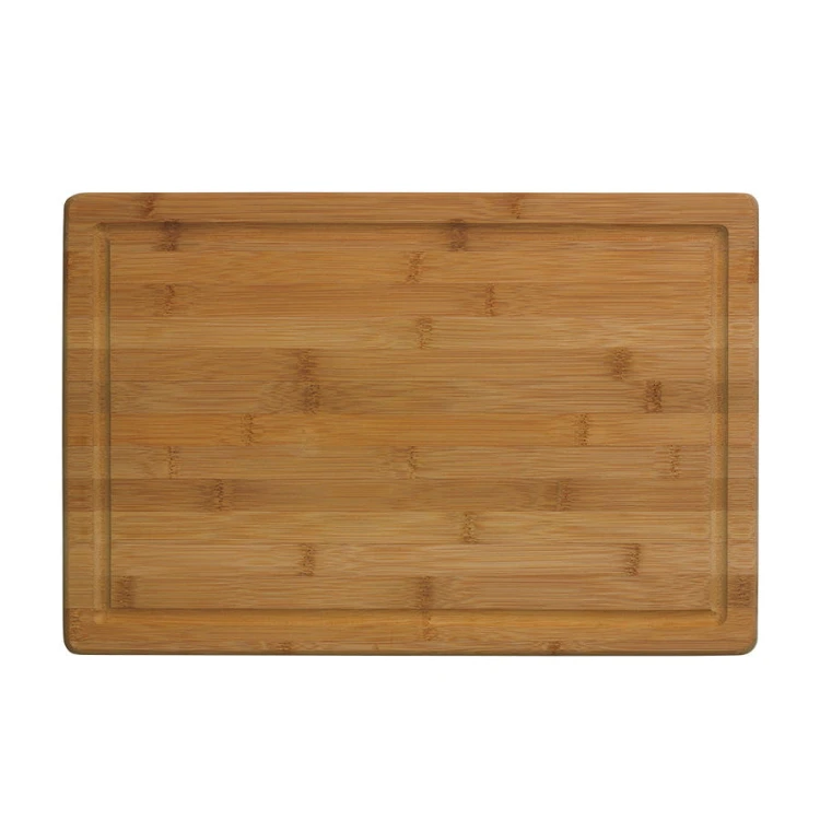 Deska do krojenia, bambus, 45,5x30,5 cm, ciemna