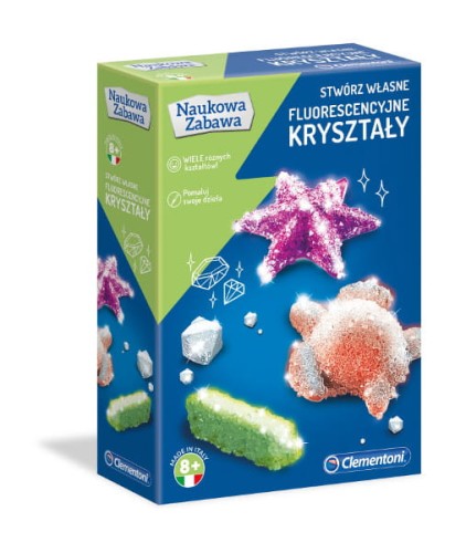 Fluorescencyjne kryształy - CLEMENTONI