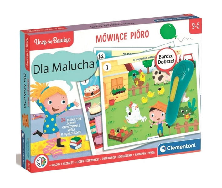 Mówiące pióro 500 pytań - CLEMENTONI
