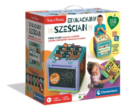 Edukacyjny sześcian - CLEMENTONI