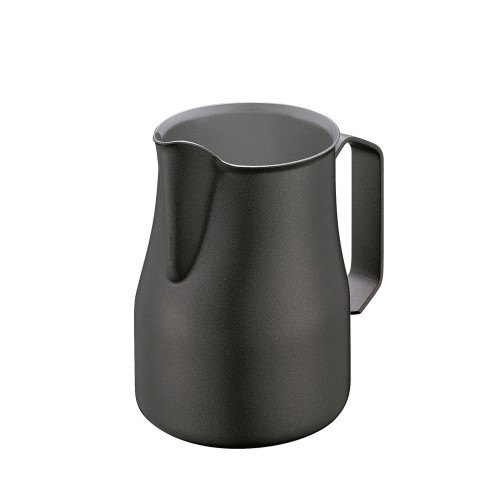 Mlecznik, stal nierdzewna, 0,35 l, czarny