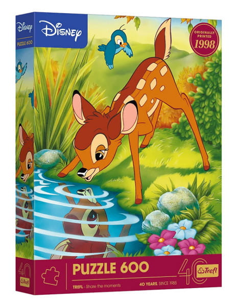 Puzzle 600 40-lecie Trefl Bambi