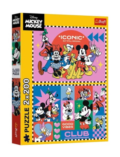 Puzzle 2x200 Czas z przyjaciólmi - Trefl