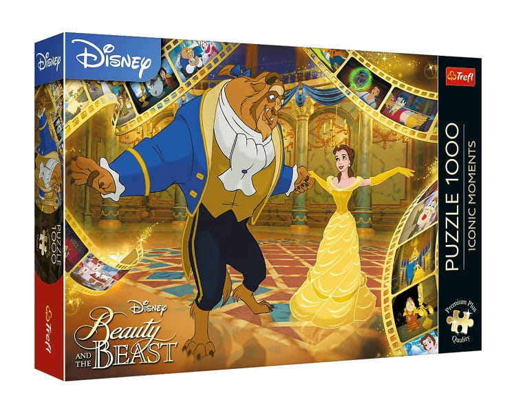 Puzzle 1000 Premium Plus Piękna i Bestia - Trefl