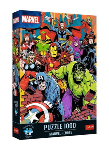 Puzzle 1000 Premium Plus Marvel Heroes - Trefl