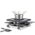 zestaw do raclette i fondue, dla 8 os., 31 x 34 x 16,5 cm