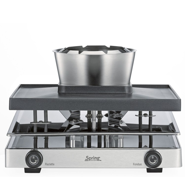 zestaw do raclette i fondue, dla 8 os., 31 x 34 x 16,5 cm