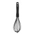 Trzepaczka, silikon, 32 cm, czarna