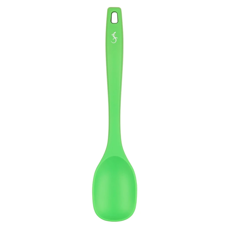 Uniwersalna łyżka kuchenna, silikon, 28 cm, zielona