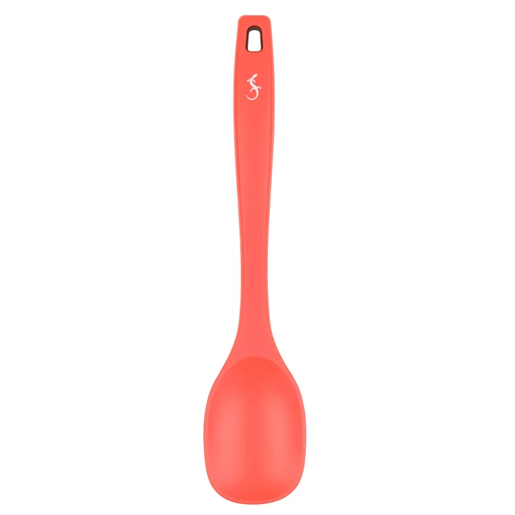 Uniwersalna łyżka kuchenna, silikon, 28 cm, czerwona