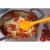 Uniwersalna łyżka kuchenna, silikon, 28 cm, żółta