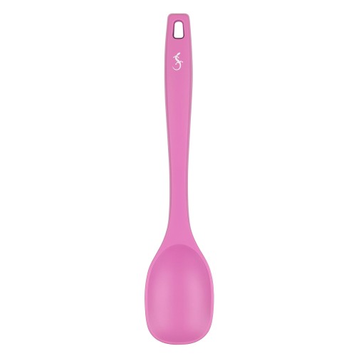 Uniwersalna łyżka kuchenna, silikon, 28 cm, różowa