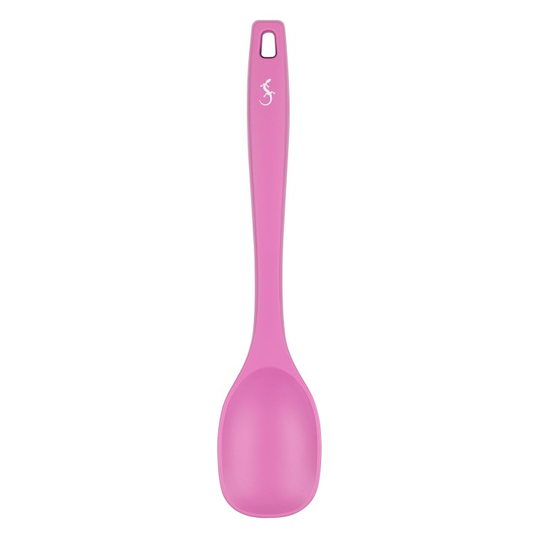 Uniwersalna łyżka kuchenna, silikon, 28 cm, różowa