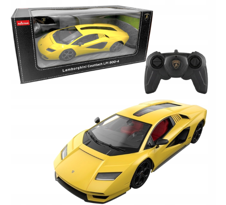 Samochód zdalnie sterowany Rastar LAMBORGHINI COUNTACH LPI 800-4 5609288348825