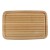 Deska do krojenia pieczywa, kauczukowiec, 42 x 27,5 x 2 cm