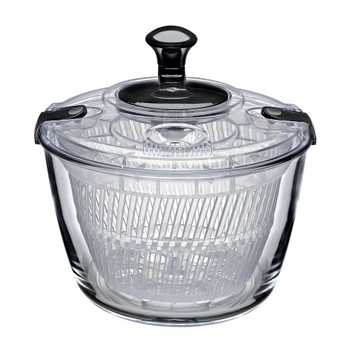 Suszarka do sałaty, szkło borokrzemowe/tworzywo sztuczne, śred. 24,5 cm, 4,0 l