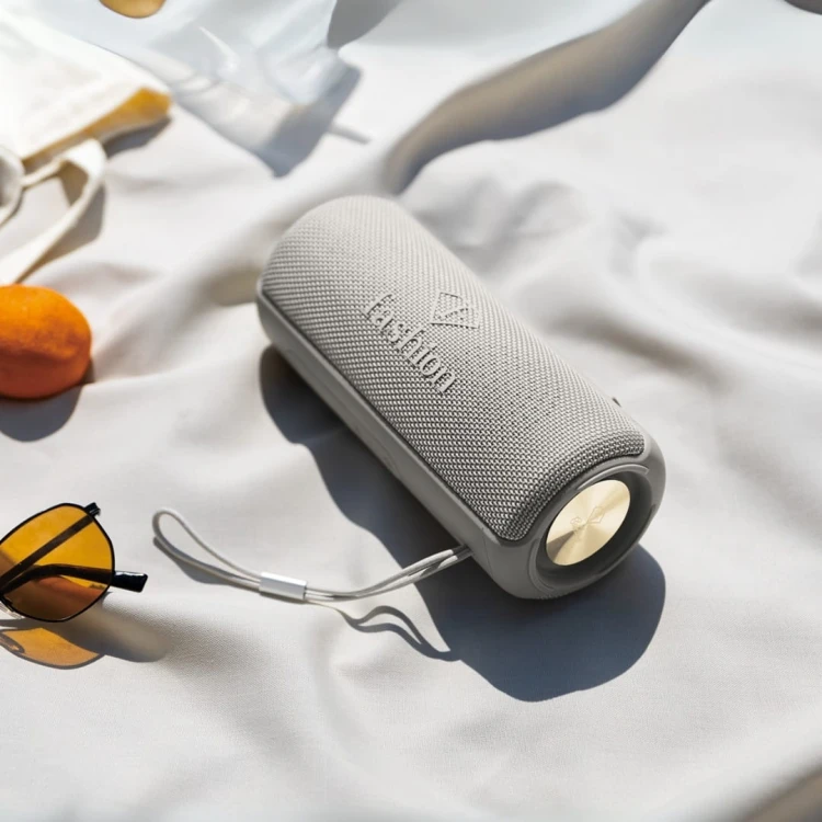 Głośnik Bluetooth z torbą podróżną FashionTV FTV-0118 Matte Cream Gold Collection