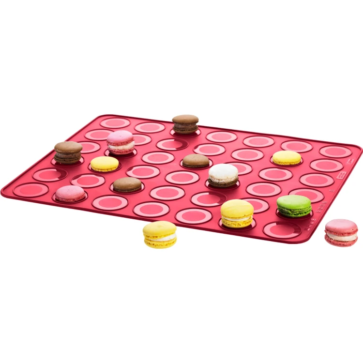 Mata do pieczenia makaroników, silikon, 38 x 30 cm