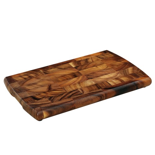 deska do siekania typu end grain, akacja, 40x25x3 cm