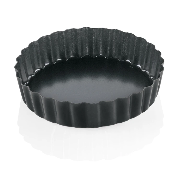 Foremki do tartaletek, śred. 12 cm, 4 szt., czarne