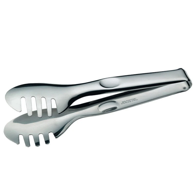 Szczypce do spaghetti, stalowe, 22,5 cm