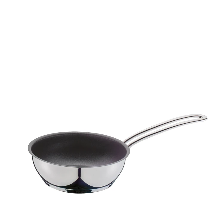 Mini-patelnia z powłoką nieprzywierającą, stal nierdzewna, śred. 14 cm