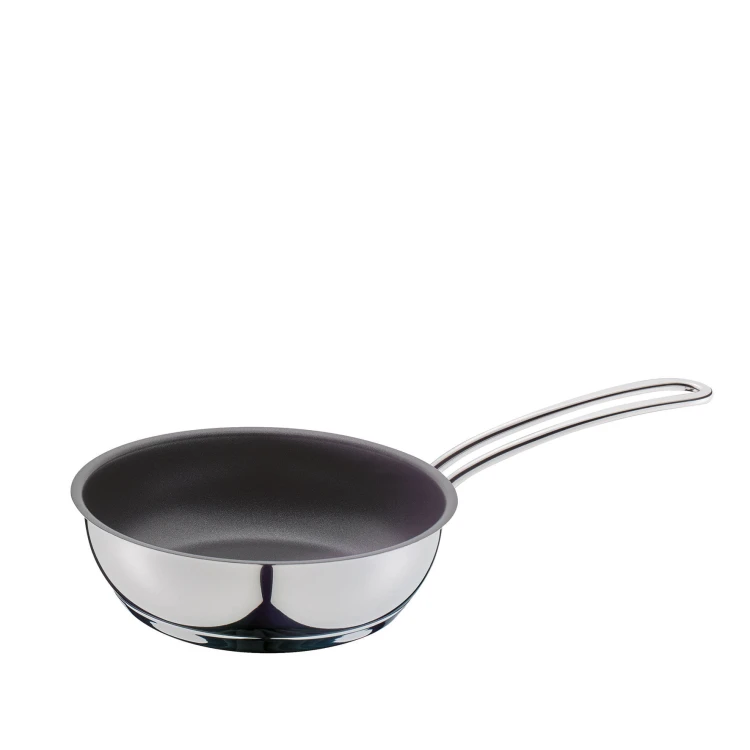 Mini-patelnia z powłoką nieprzywierającą, stal nierdzewna, śred. 16 cm