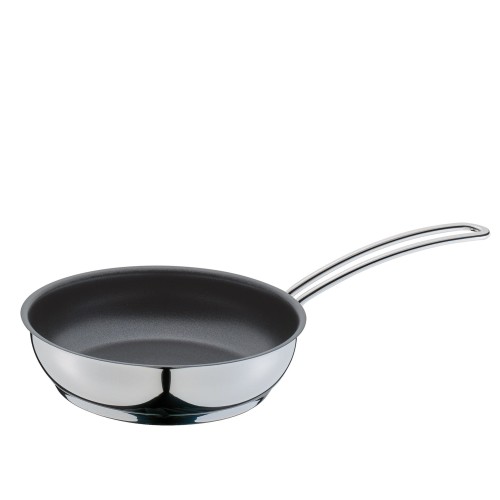 Mini-patelnia z powłoką nieprzywierającą, stal nierdzewna, śred. 18 cm