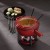 Zestaw do fondue, dla 6 os., żeliwo, 1,8 l, śred. 20 x 20 cm
