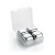 Stalowe kostki chłodzace w pudełku, 4 szt., 2,5 x 2,5 x 2,5 cm