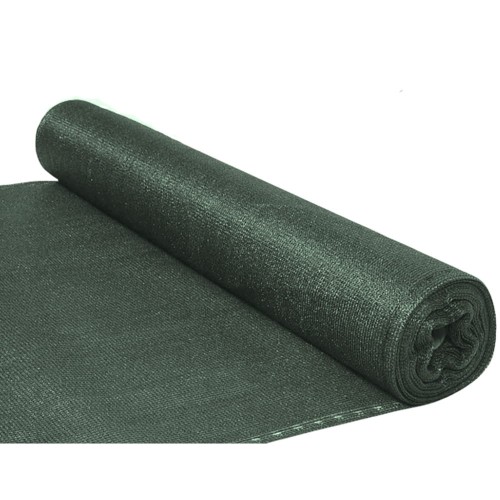 Siatka Cieniująca Na Ogrodzenie Płot Maskująca Szara 1.5M 10M 140g/m²