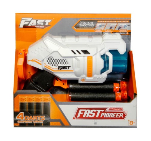 Pistolet z piankowymi pociskami