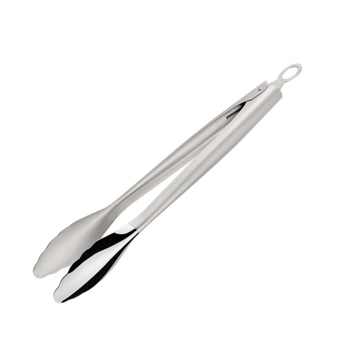 Szczypce do grilla, stalowe, 34,5 cm