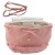 Plecak Dziecięcy Pluszowy Uszy Regulowany Pasek Różowy 22cm 4L