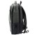 Plecak Miejski Biznesowy USB Kieszeń Na Laptopa Czarno Szary 16L 41cm