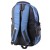 Plecak Miejski Funkcjonalny 9 Kieszeni Granatowy 35L 48cm